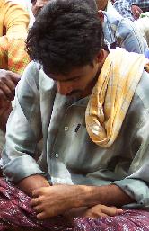 Indian Man Praying